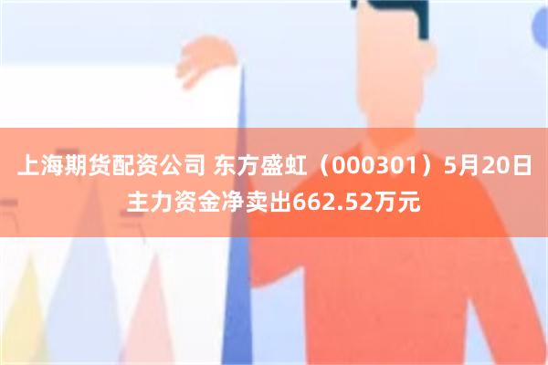 上海期货配资公司 东方盛虹（000301）5月20日主力资金净卖出662.52万元