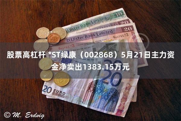股票高杠杆 *ST绿康（002868）5月21日主力资金净卖出1383.15万元