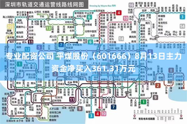 专业配资公司 平煤股份（601666）8月13日主力资金净买入361.31万元