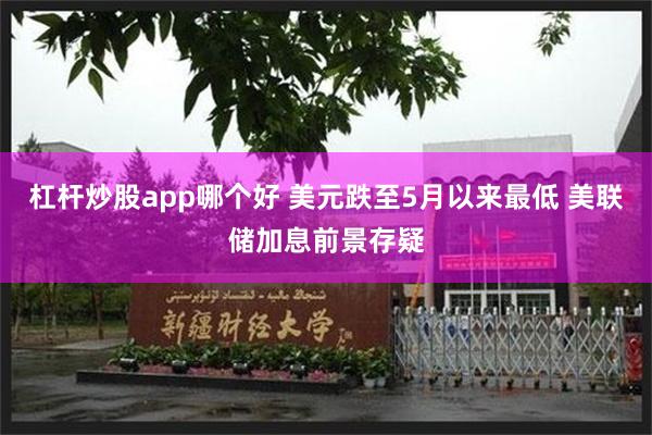 杠杆炒股app哪个好 美元跌至5月以来最低 美联储加息前景存疑