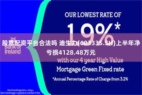 股票配资平台合法吗 迪生力(603335.SH)上半年净亏损4128.48万元